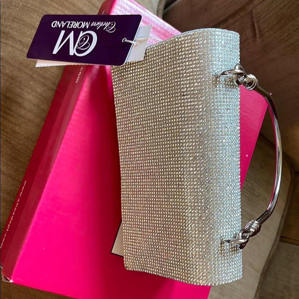 Glamorous Silver Clutch by